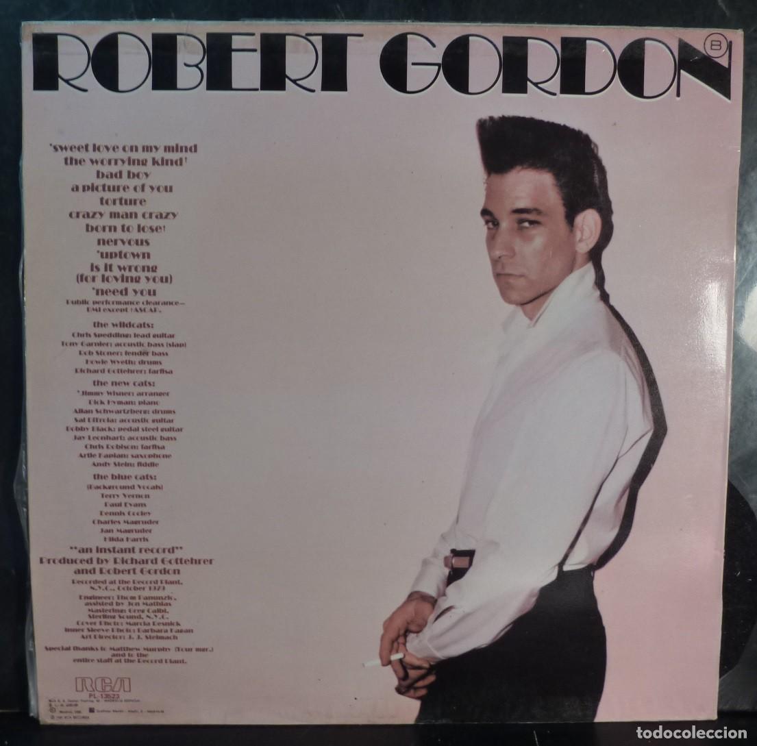 Discos de vinilo: ROBERT GORDON // BAD BOY // 1980 // LP - Foto 2