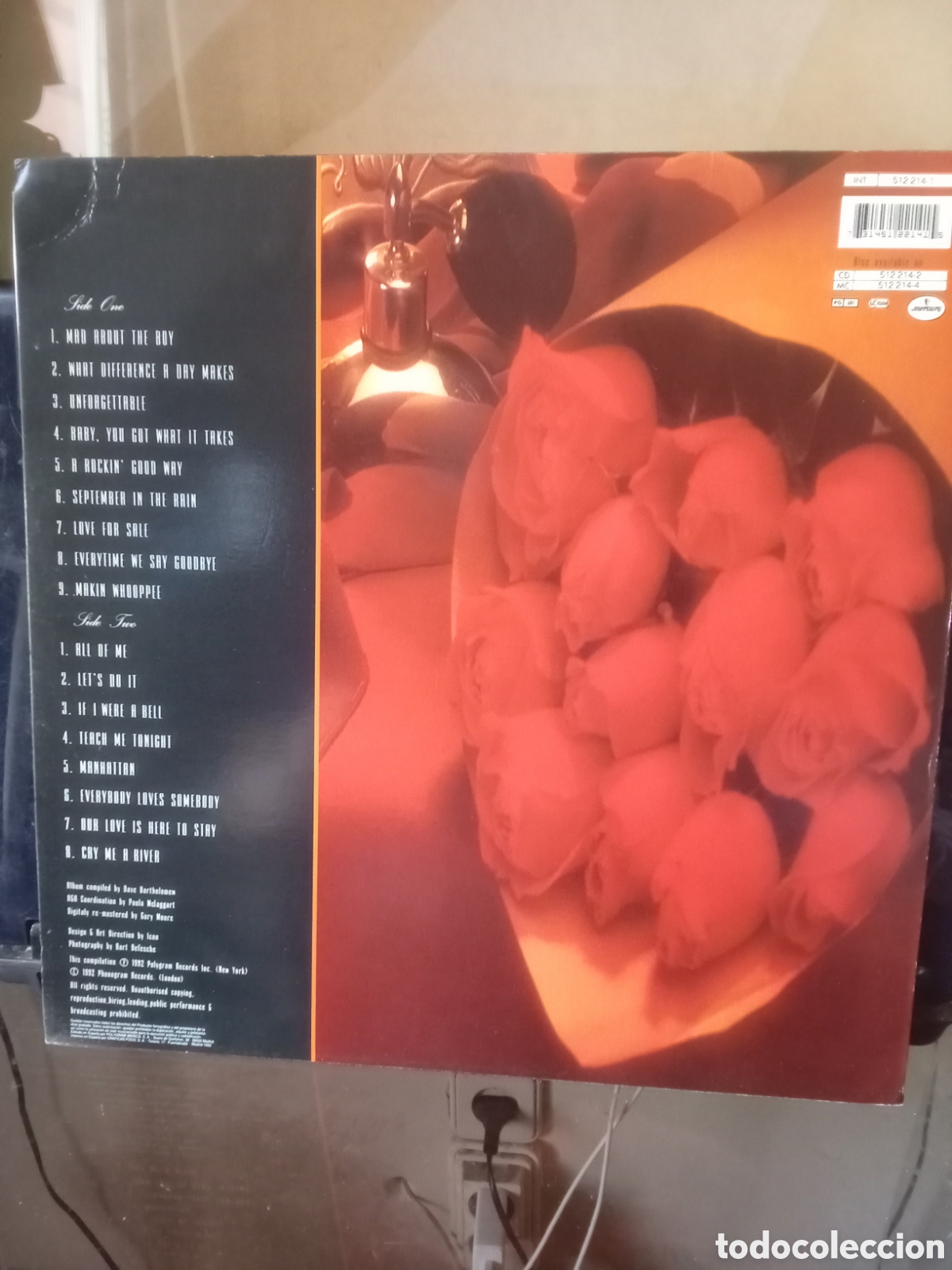 Discos de vinilo: DINAH WASHINGTON 1992 Copia Spain - Foto 3