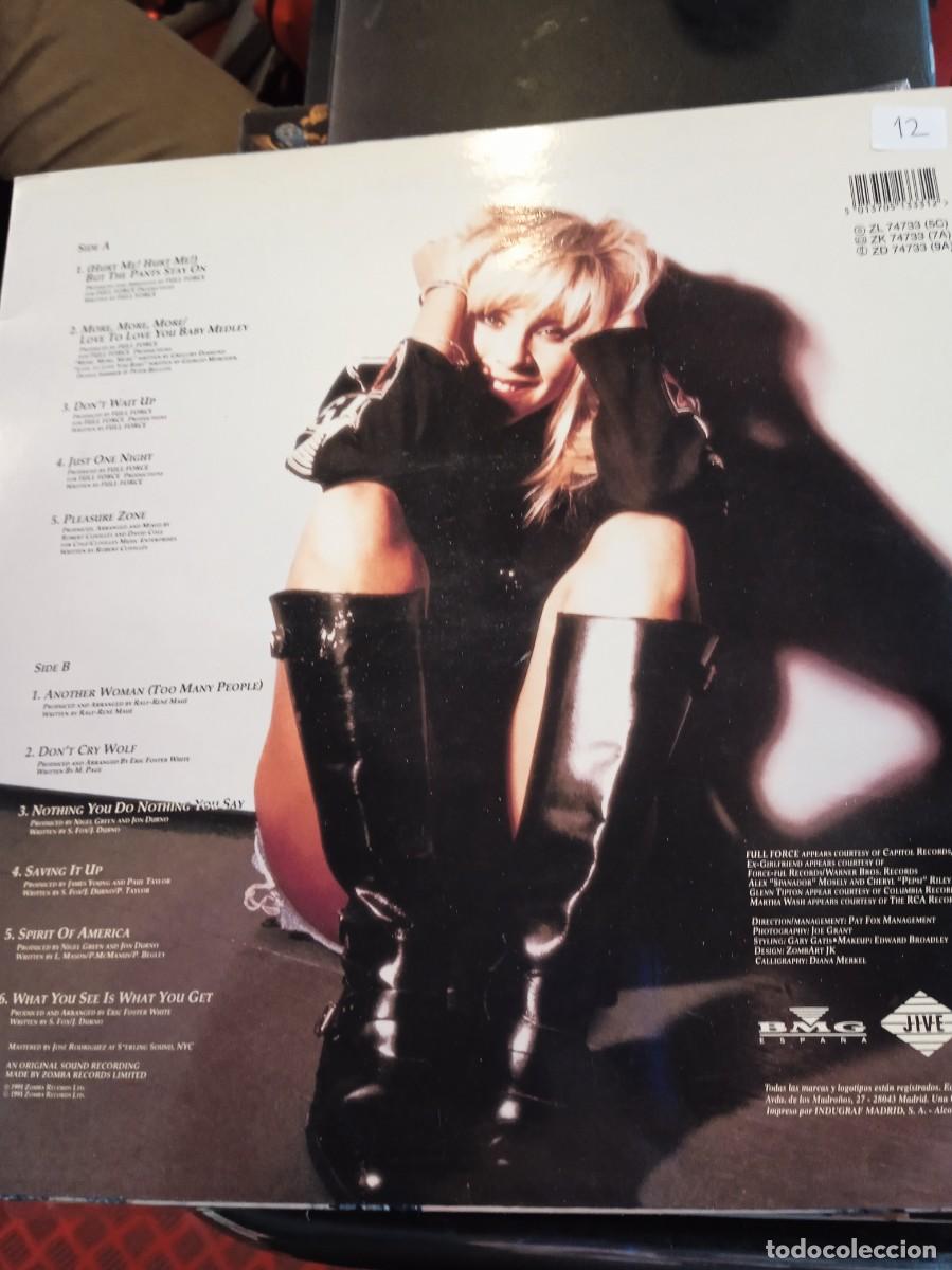 Discos de vinilo: SAMANTHA FOX- JUST ONE NIGHT. LP - Foto 2