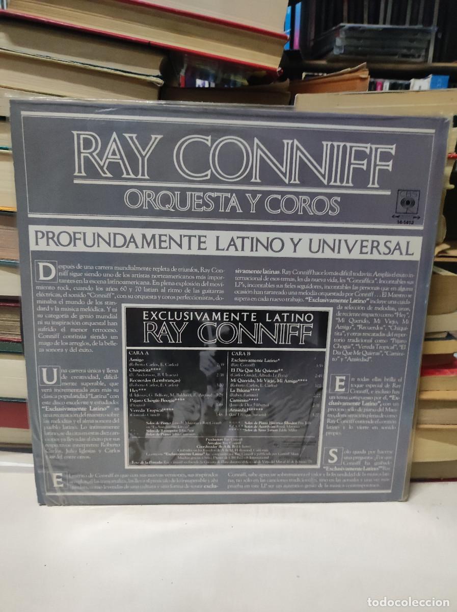 Discos de vinilo: Ray Conniff &ndash; Exclusivamente Para Amigos - Foto 2