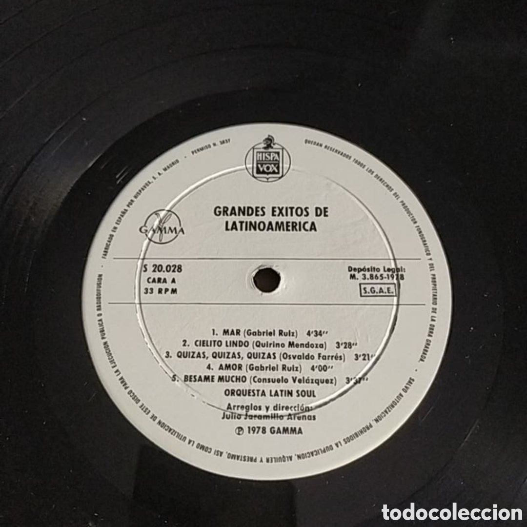 Discos de vinilo: Lo Grandes &eacute;xitos de Latinoam&eacute;rica - Foto 3