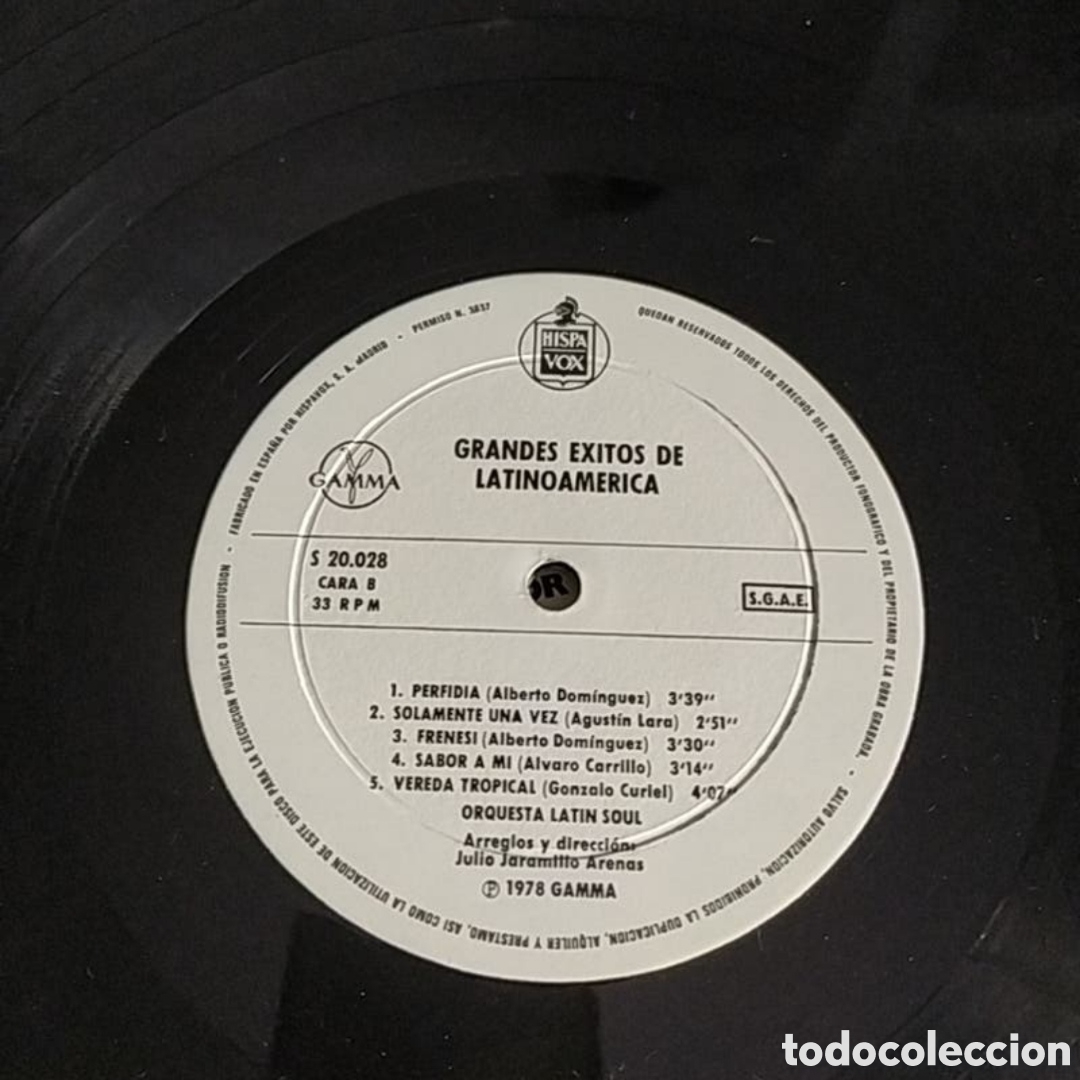 Discos de vinilo: Lo Grandes &eacute;xitos de Latinoam&eacute;rica - Foto 4