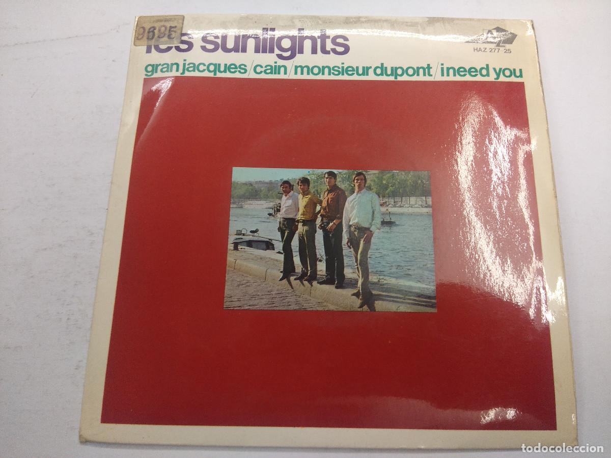 Discos de vinilo: LES SUNLIGHTS/GRAN JACQUES/SINGLE. - Foto 1