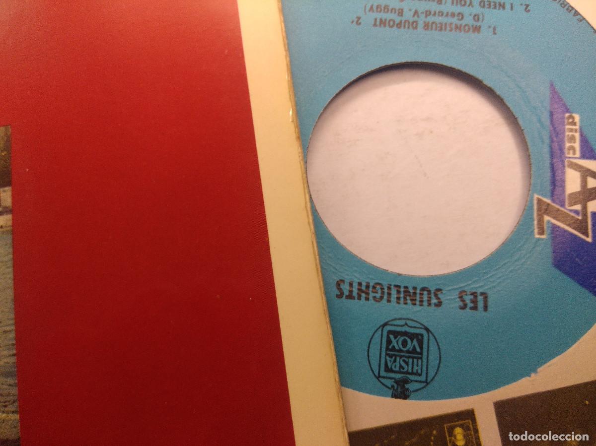 Discos de vinilo: LES SUNLIGHTS/GRAN JACQUES/SINGLE. - Foto 2