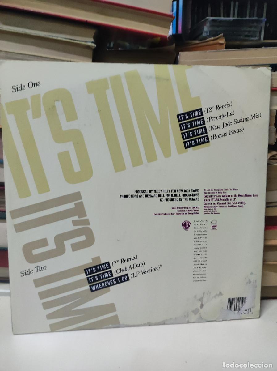 Discos de vinilo: The Winans &ndash; Its Time - Foto 2