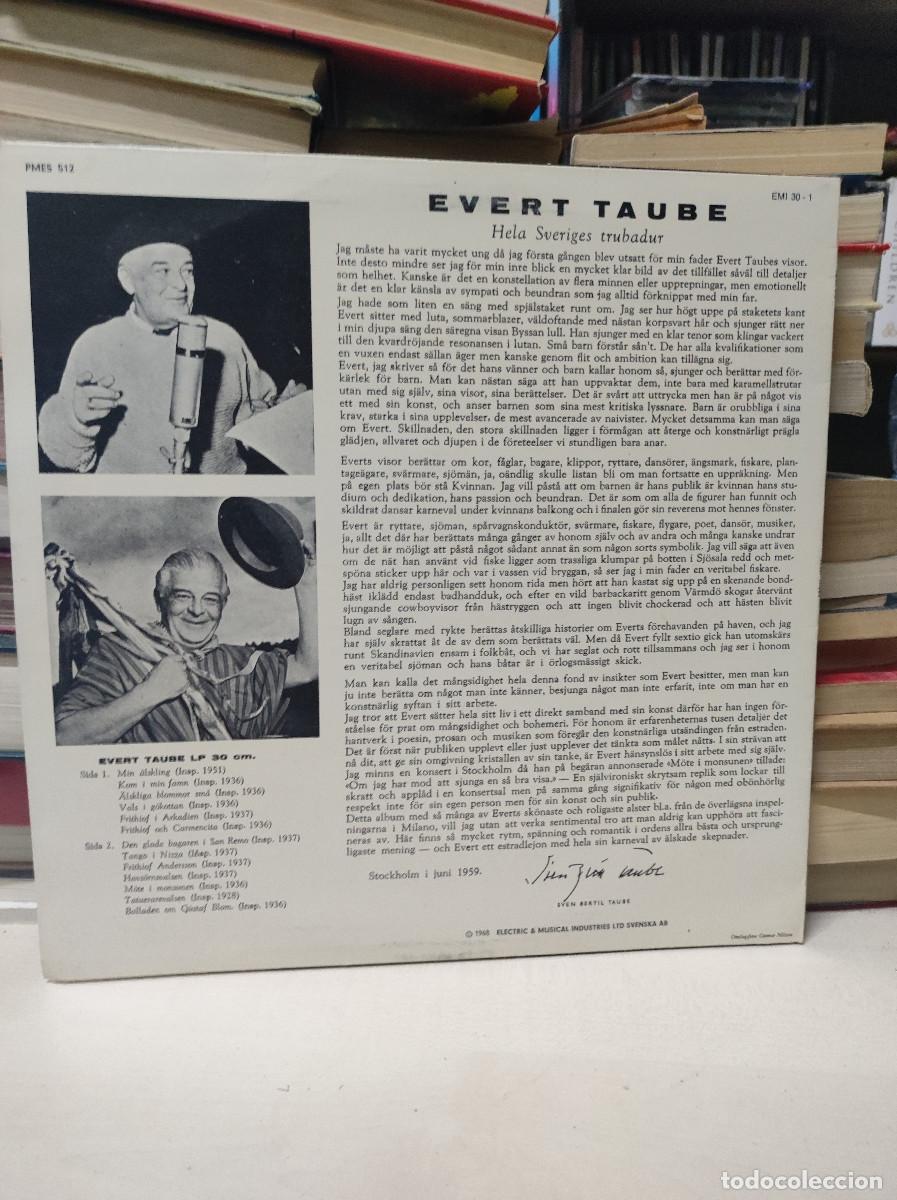 Discos de vinilo: evert taube - Foto 2