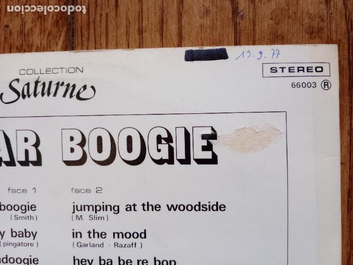 Discos de vinilo: Guitar rythm boys - guitar boogie - Foto 3