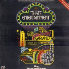 Dischi in vinile: THAT'S ENTERTAINMENT - BANDA SONORA ORIGINAL / DOBLE LP MGM 1974 / ENCARTE RF-14438. Lote 370746621