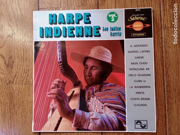 Disques de vinyle: Los indios barrio - Harpe indienne