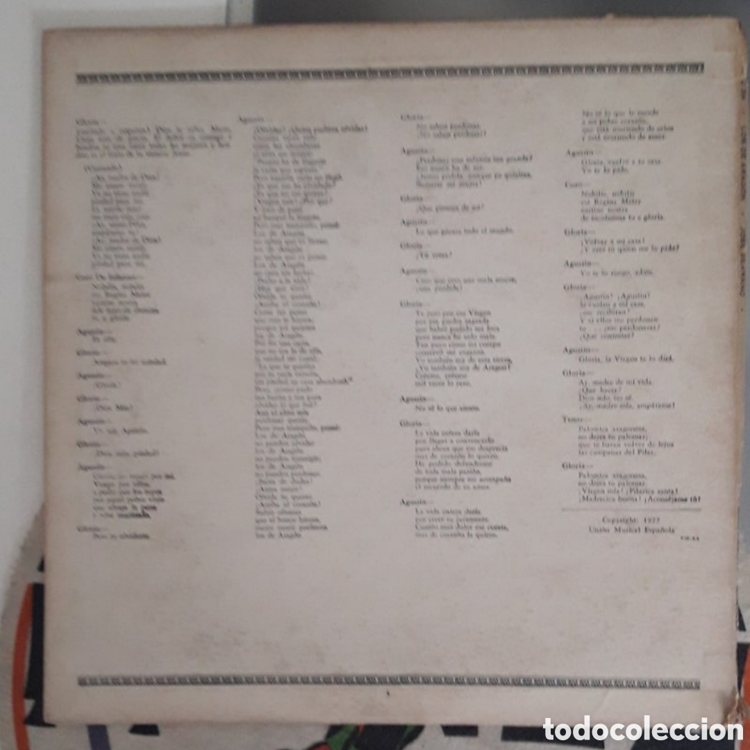 Discos de vinilo: Lp 10 &rdquo; J. Serrano,&nbsp;J.J. Lorente.&nbsp;Los De Aragon - Foto 2