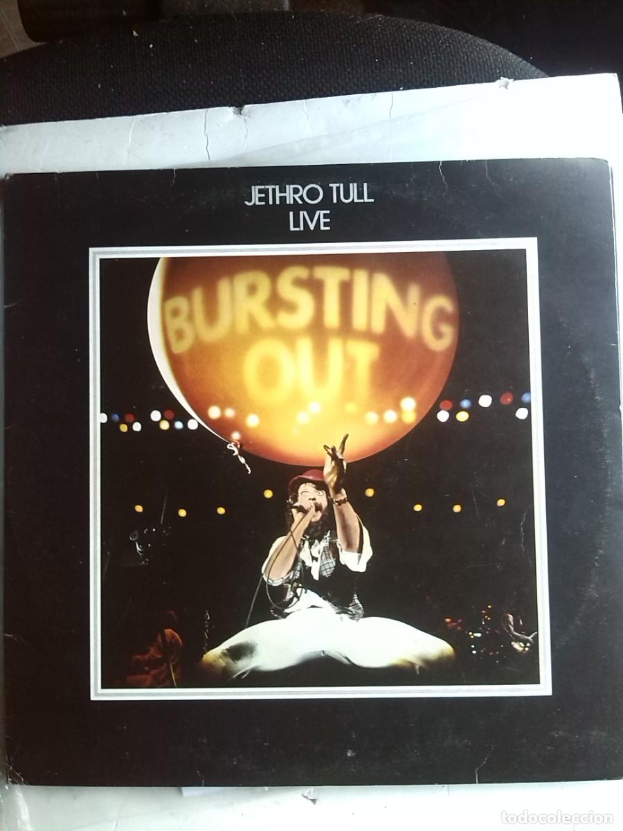 Discos de vinilo: jethro tull live bursting out 1978 2 lps gatefold 2 inserts - Foto 1