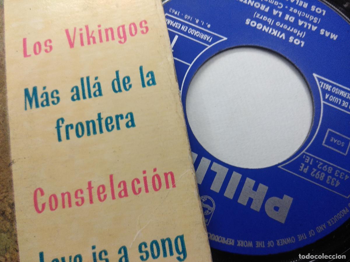 Discos de vinilo: LOS RELAMPAGOS/LOS VIKINGOS/SINGLE. - Foto 2