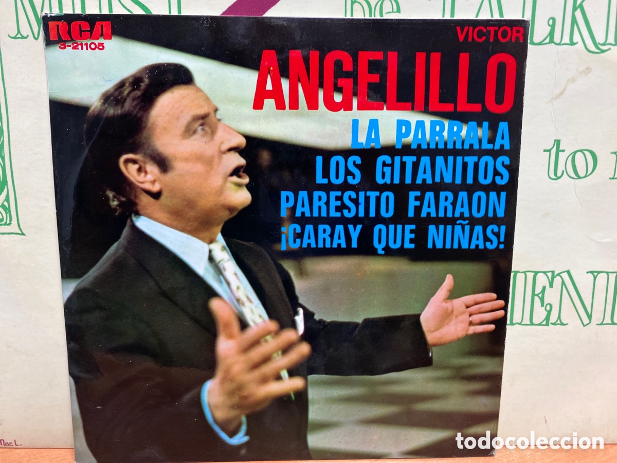 Discos de vinilo: Angelillo - La Parrala (7&rdquo;, EP) - Foto 1