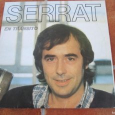 Discos de vinilo: JOAN MANUEL SERRAT - EN TRÁNSITO. LP, ED ESPAÑOLA 12” 1981. INSERT. BUEN ESTADO. Lote 370786571