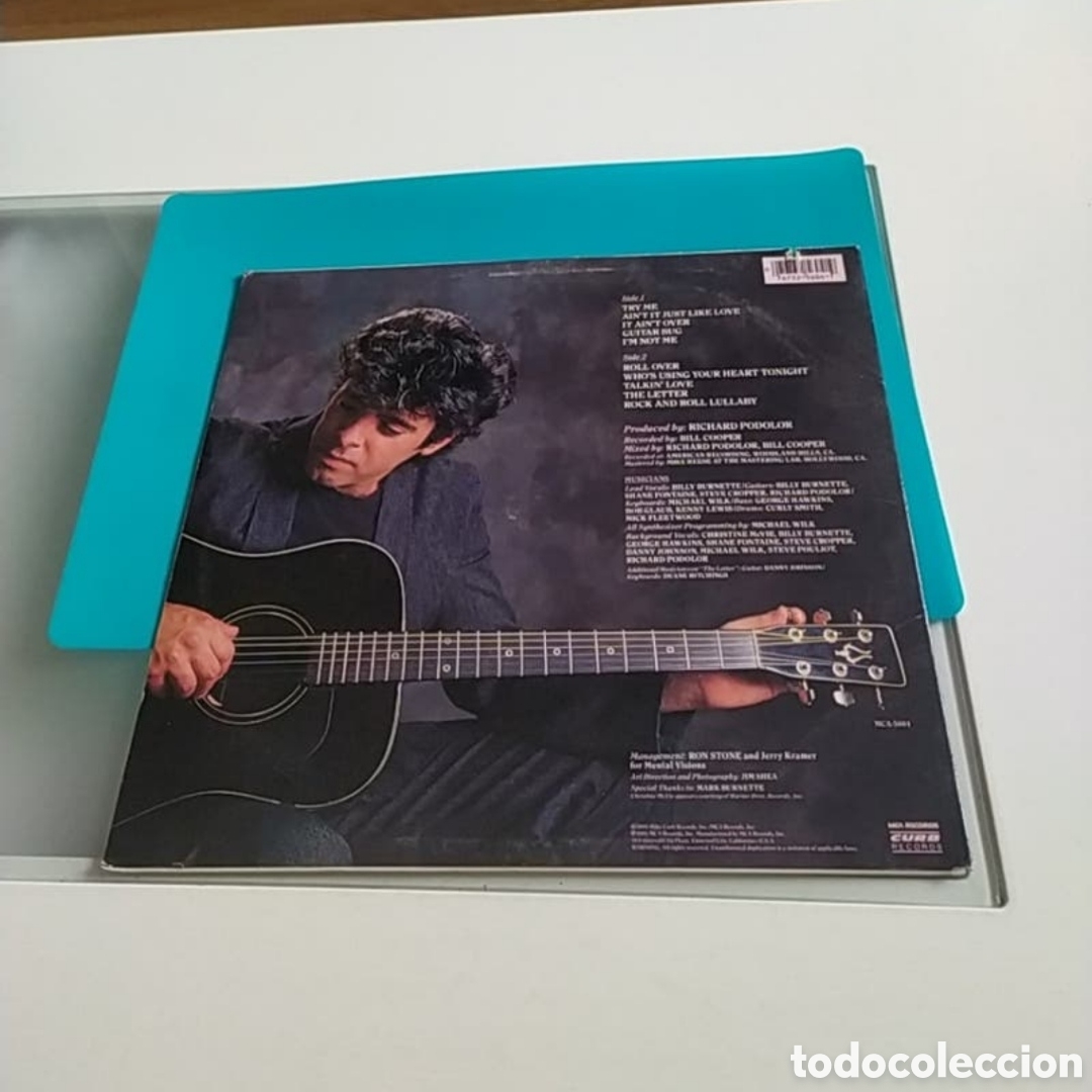 Discos de vinilo: Lp Billy Burnette. Try Me - Foto 2