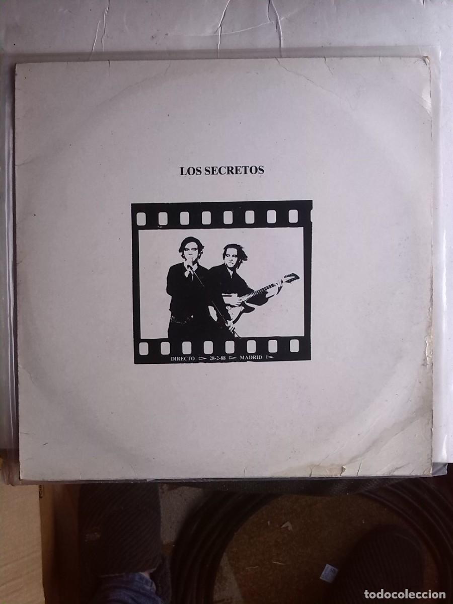 Discos de vinilo: los secretos directo 2 lps 1988 2 inserts - Foto 1