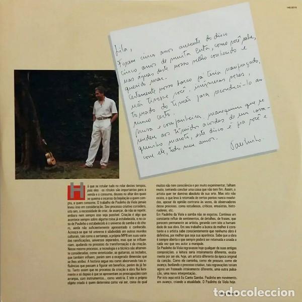 Discos de vinilo: Paulinho Da Viola &ndash; Eu Canto Samba - Foto 3