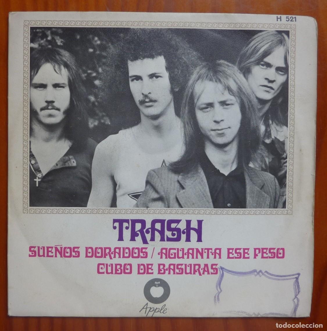 Discos de vinilo: TRASH / SUE&Ntilde;OS DORADOS / 1969 / SINGLE - Foto 1