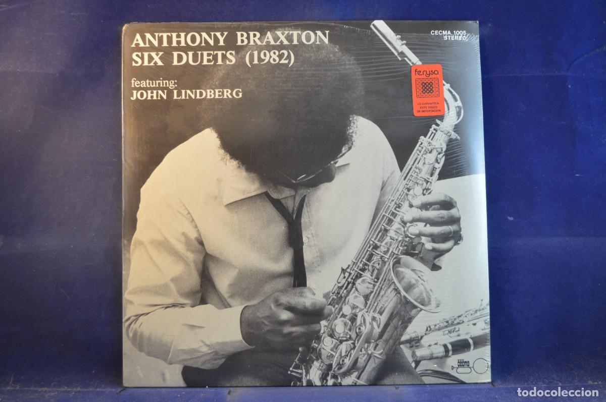 Discos de vinilo: ANTHONY BRAXTON / JOHN LINDBERG - SIX DUETS (1982) - LP - Foto 1