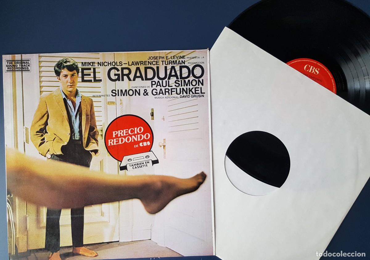 Discos de vinilo: Vinilo LP Simon & Garfunkel. El graduado - Foto 2