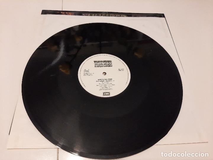 Discos de vinilo: THUNDER -SHES SO FINE- (1989) MAXI-SINGLE - Foto 2