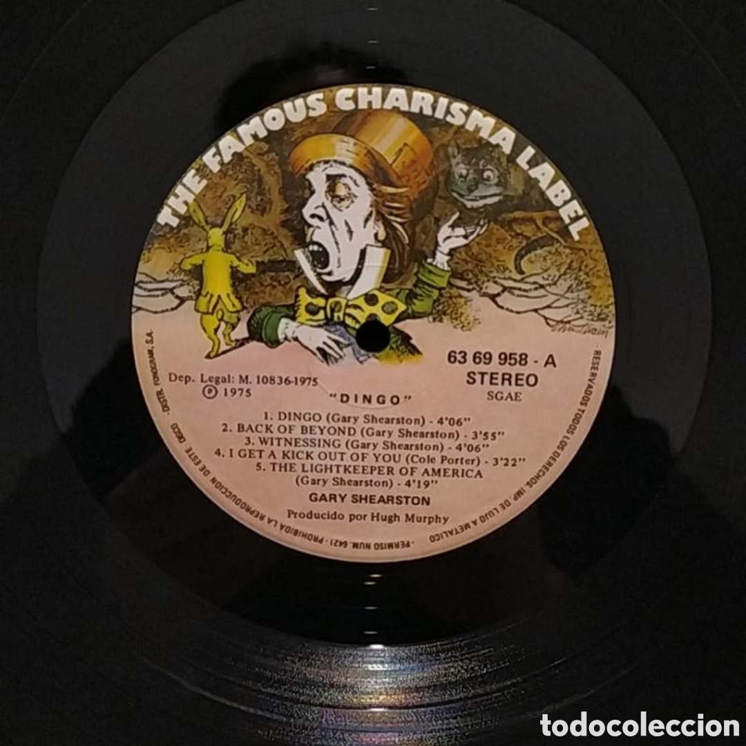Discos de vinilo: Lp Gary Shearston, Dingo - Foto 3