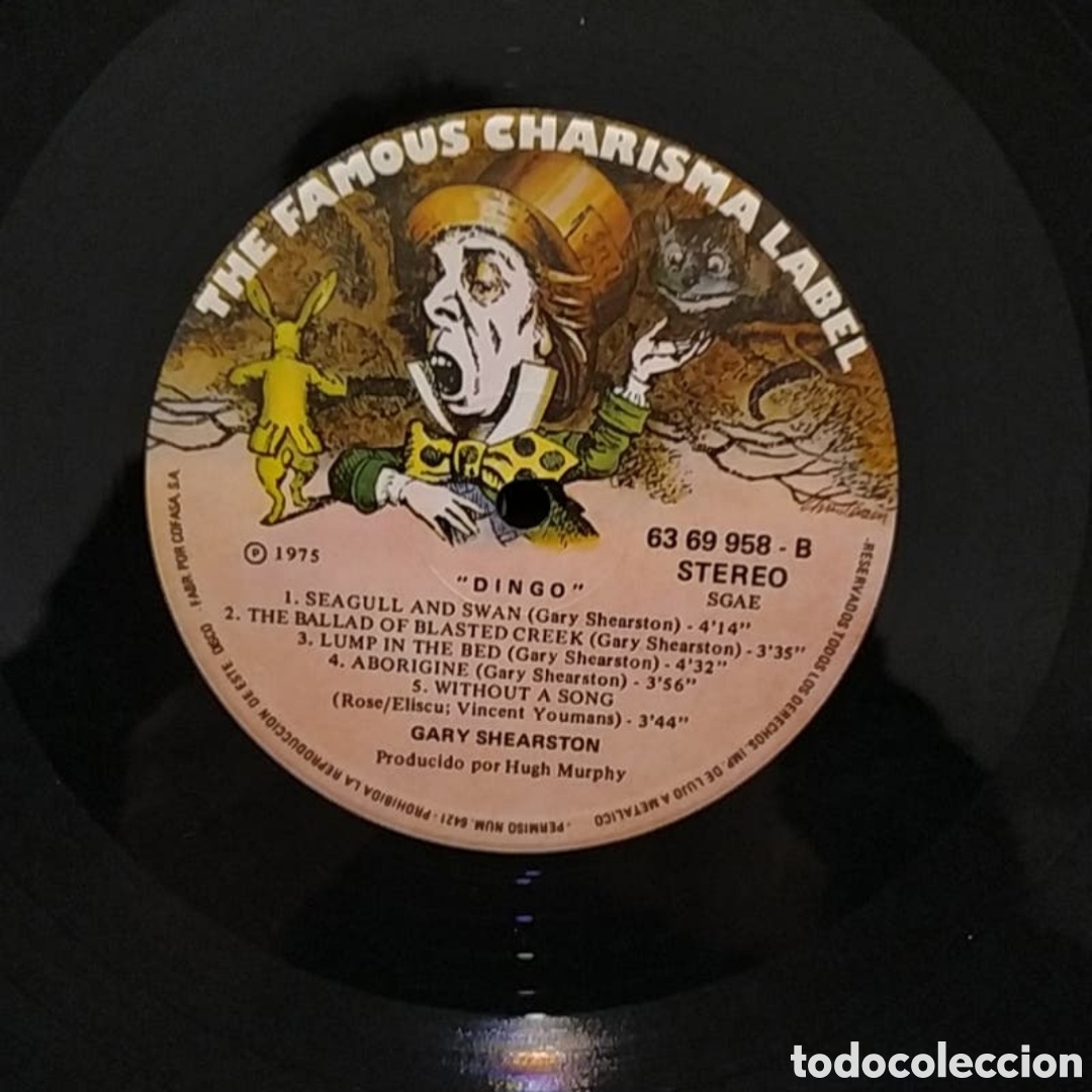 Discos de vinilo: Lp Gary Shearston, Dingo - Foto 4