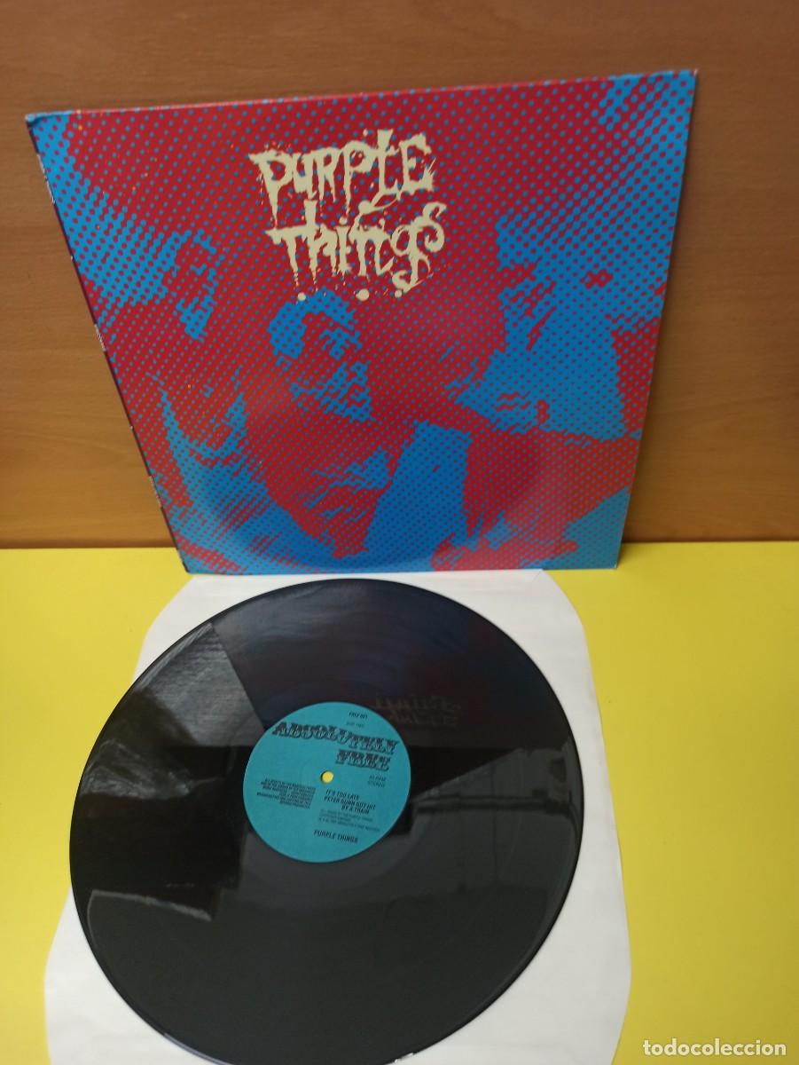 Discos de vinilo: MAXI SINGLE - DISCO DE VINILO - THE PURPLE THINGS - KING SNAKE - Foto 1