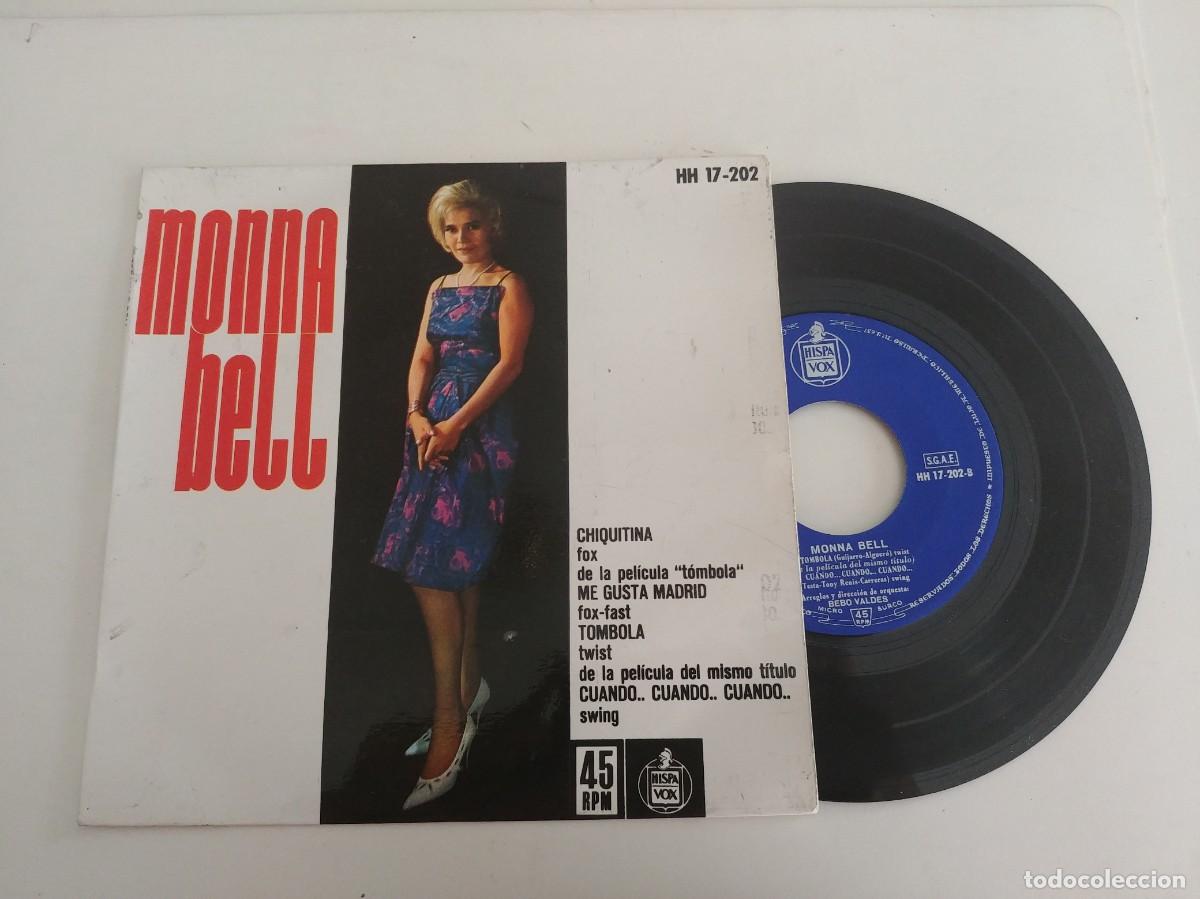 Discos de vinilo: MONNA BELL-EP CHIQUITINA +3 - Foto 1