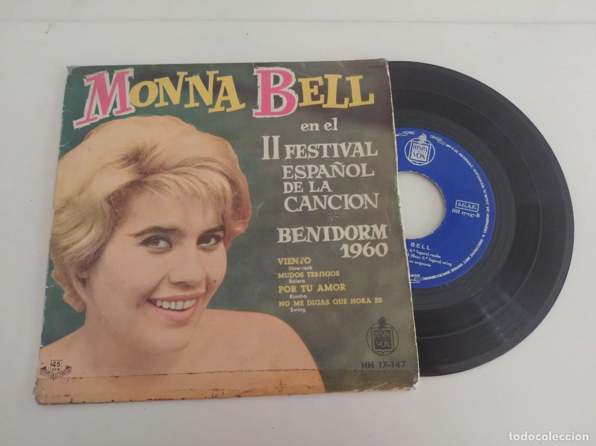 Discos de vinilo: MONNA BELL-EP VIENTO +3 - Foto 1