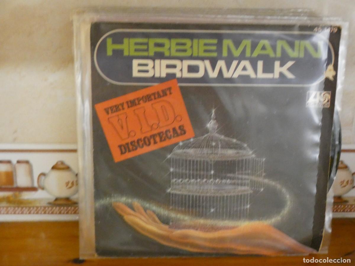 Dischi in vinile: EXPRO DISCO 7 PULGADAS ESTADO DECENTE HERBIE MANN BIRD WALK