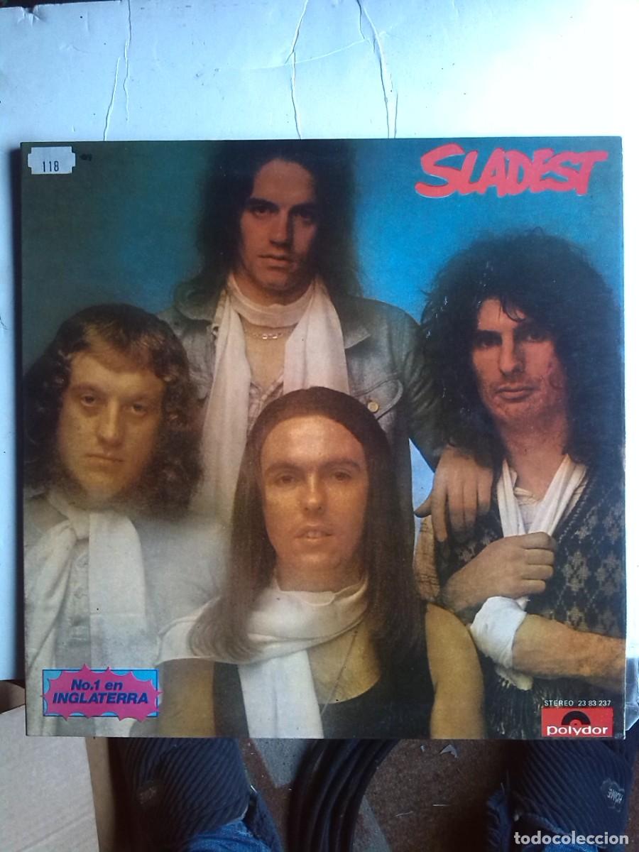 Discos de vinilo: slade sladest 1973 gatefold lp - Foto 1
