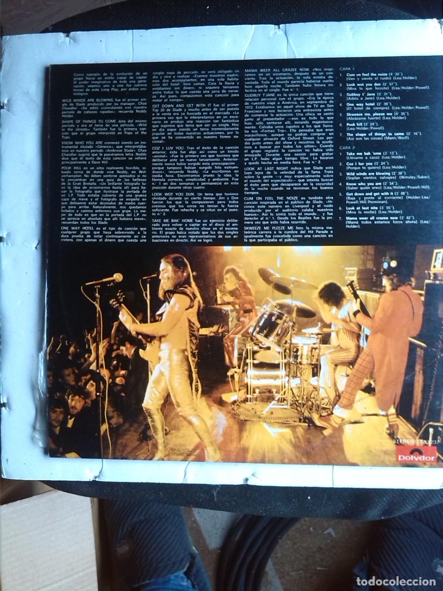Discos de vinilo: slade sladest 1973 gatefold lp - Foto 3