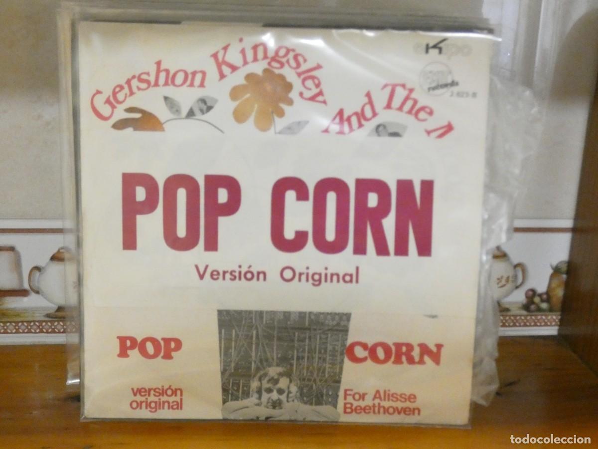 Discos de vinilo: EXPRO DISCO 7 PULGADAS SINGLE GERSHON KINGSLEY POP CORN - Foto 1