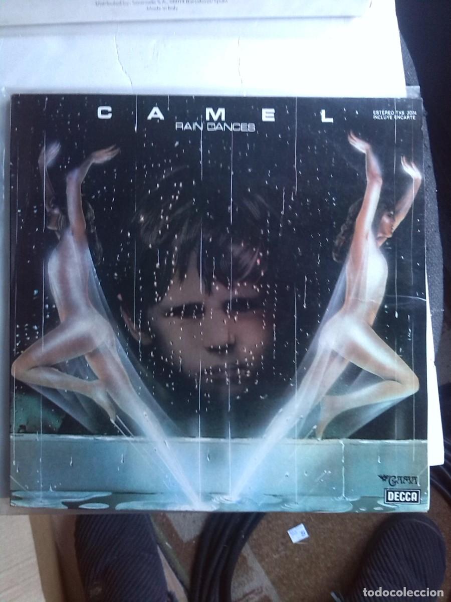 Discos de vinilo: camel rain dances 1977 insert lp - Foto 1