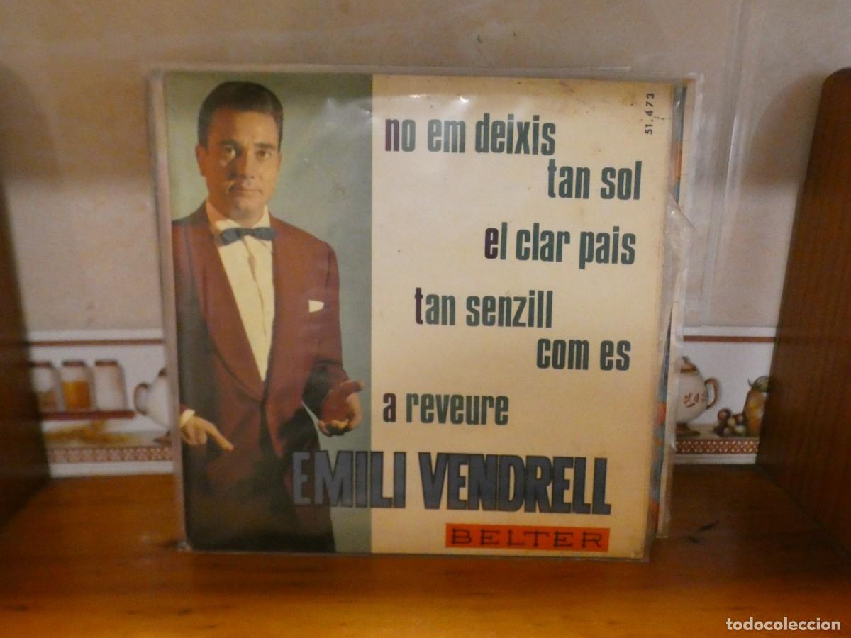 Dischi in vinile: EXPRO DISCO 7 PULGADAS EP EMILI ENDRELL NO EM DEIXIS