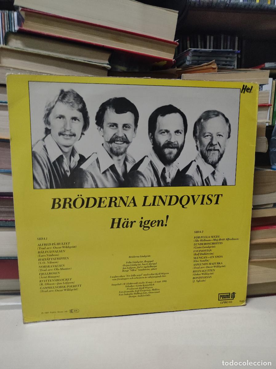 Discos de vinilo: Br&ouml;derna Lindqvist &ndash; H&auml;r Igen! - Foto 2