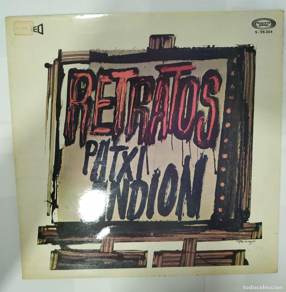 Discos de vinilo: PATXI ANDION - RETRATOS 1969 - Foto 1