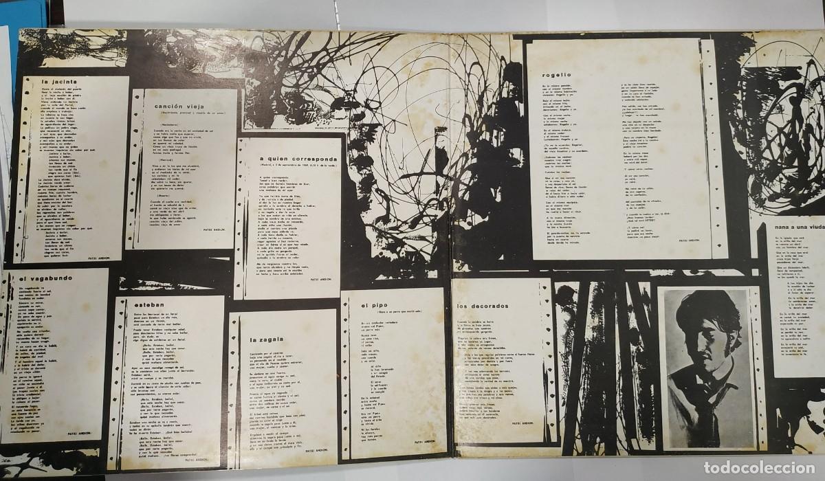 Discos de vinilo: PATXI ANDION - RETRATOS 1969 - Foto 3