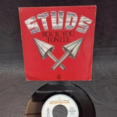 Discos de vinilo: DISCO VINILO STUDS. ROCK YOU TONITE. 1982. L1