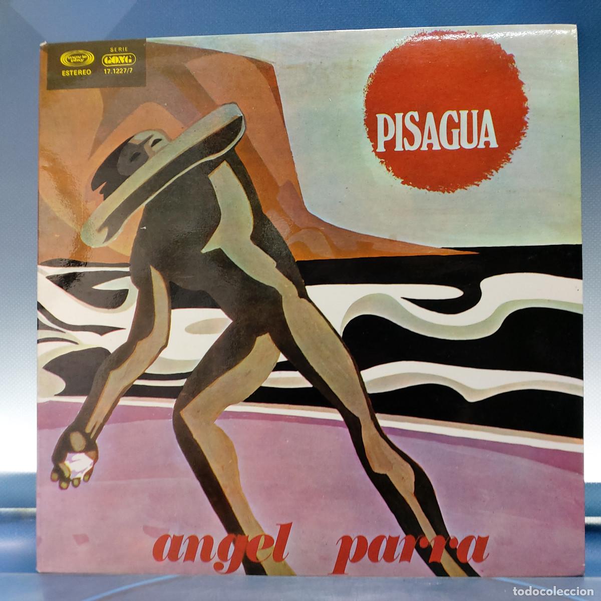 Discos de vinilo: Lp Pisagua _ &Aacute;ngel Parra. Movie Play, 1977. Disco EX, Funda VG+.
