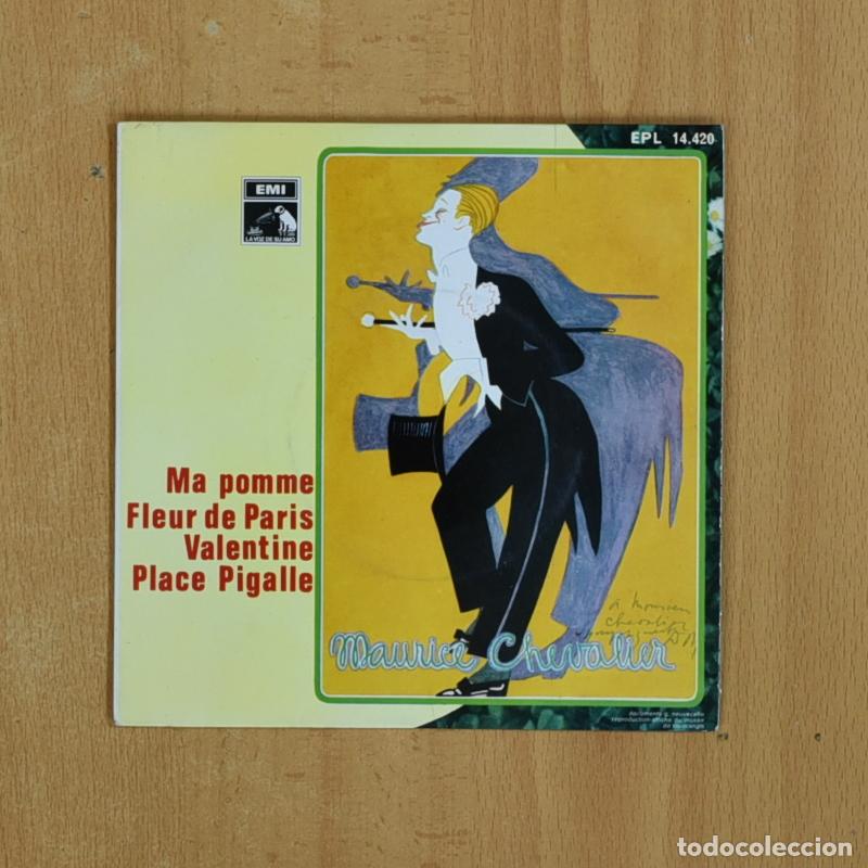 Discos de vinilo: MAURICE CHEVALIER - MA POMME + 3 - EP - Foto 1