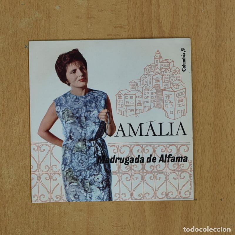Discos de vinilo: AMALIA - MADRUGADA DE ALFAMA - SINGLE - Foto 1