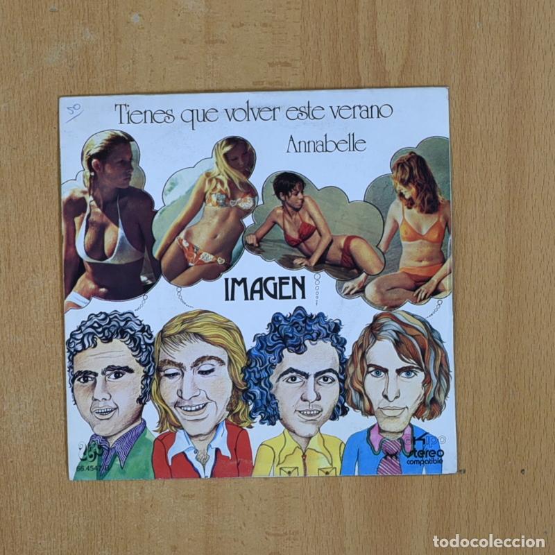 Disques de vinyle: IMAGEN - TIENES QUE VOLVER A ESTE VERANO / ANNABELLE - SINGLE