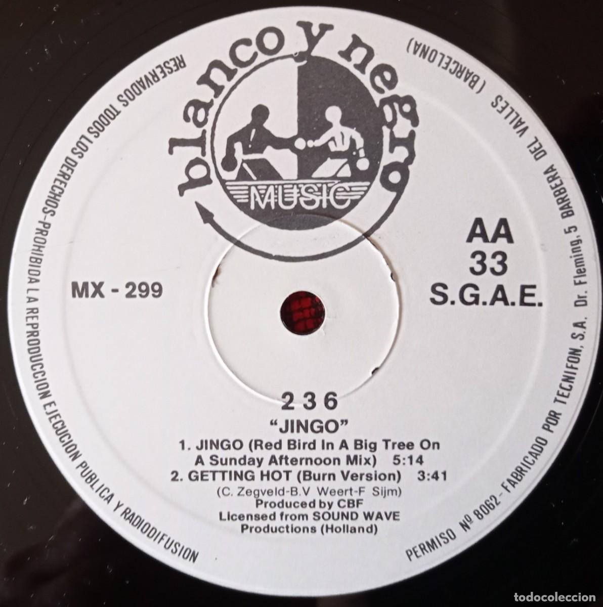 Discos de vinilo: 236 TWO THIRTYSIX ** Jingo ** MAXI SINGLE VINILO 1991 - Foto 4