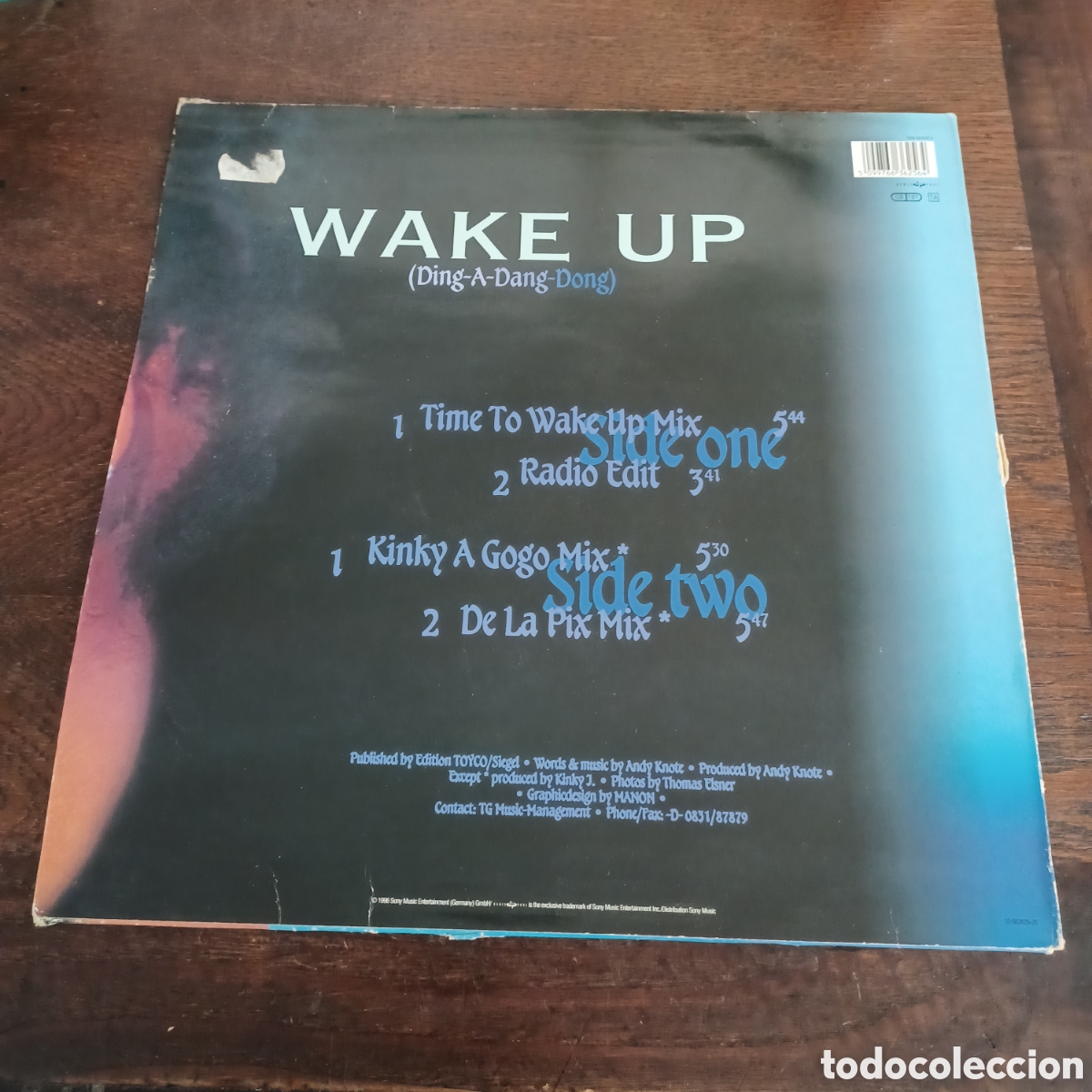 Discos de vinilo: FARANY - WAKE UP ( DING A DANG DONG ) - Foto 2