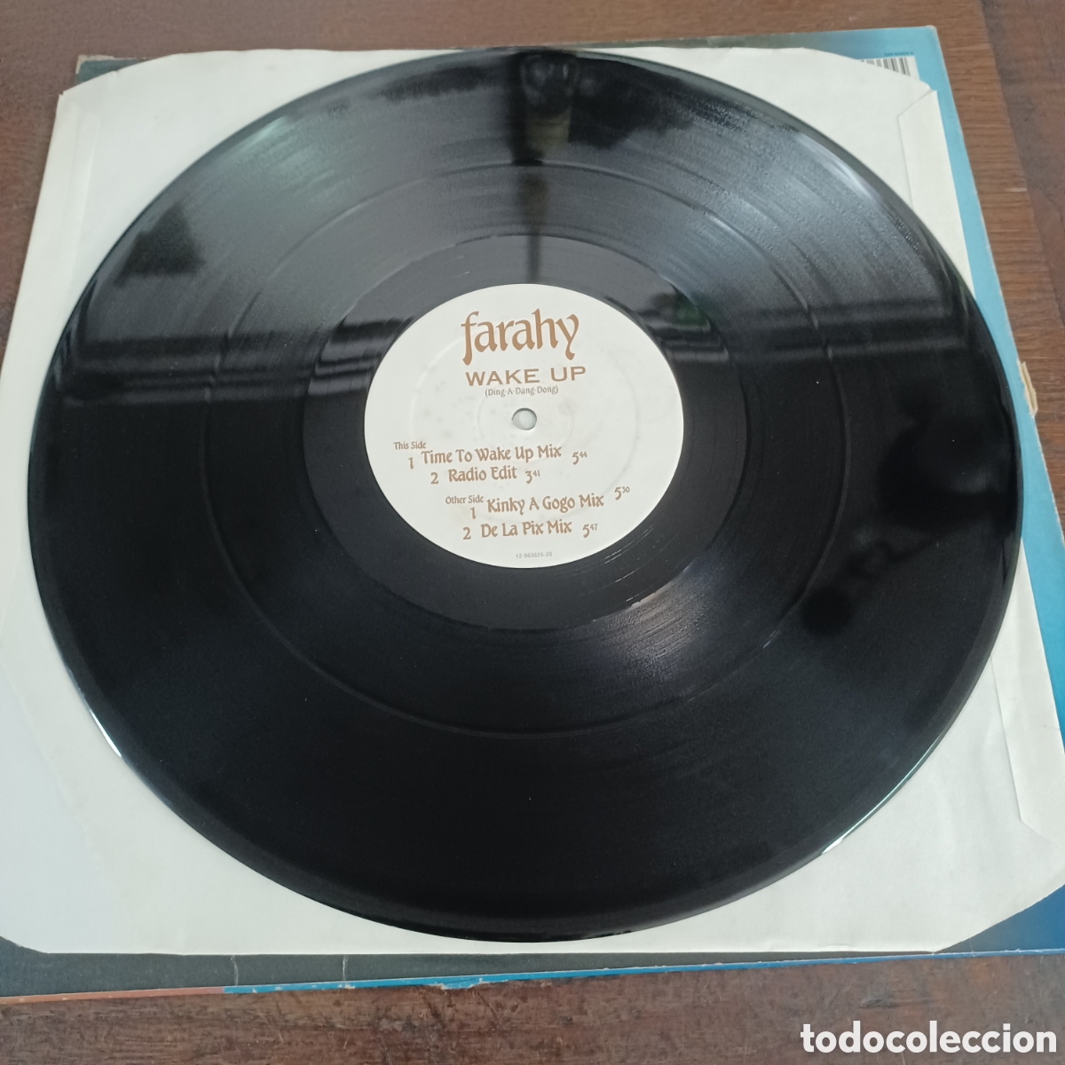 Discos de vinilo: FARANY - WAKE UP ( DING A DANG DONG ) - Foto 4