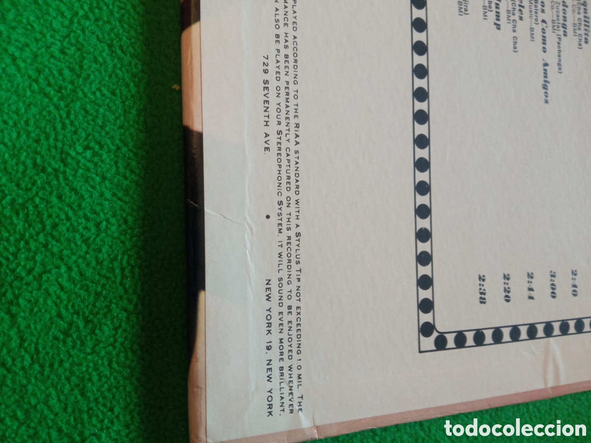 Discos de vinilo: Tito Rodr&iacute;guez - From Hollywood. - Foto 3