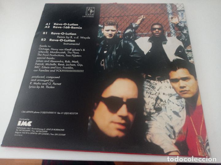 Discos de vinilo: Human resource.rave-o-lution.maxi - Foto 2