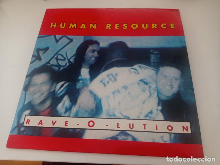 Discos de vinilo: Human resource.rave-o-lution.maxi - Foto 1